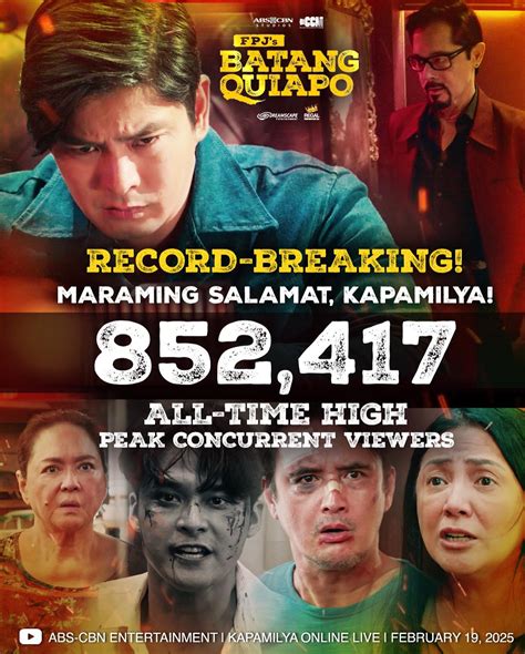 batang quiapo feb 8 2024|'Batang Quiapo,' nagtala ng bagong viewership record.